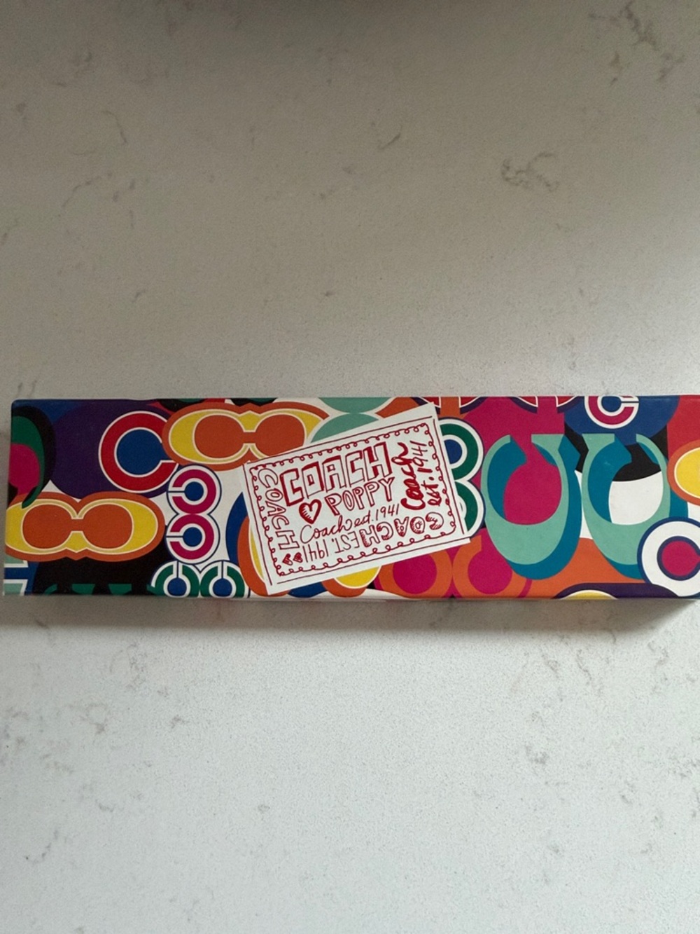 Coach x Poppy Vintage pencils BRAND NEW IN ORIGINAL BOX